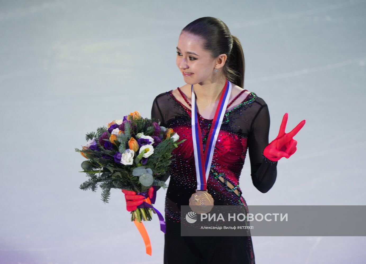 Фигурное катание. Чемпионат России. Церемония награждения