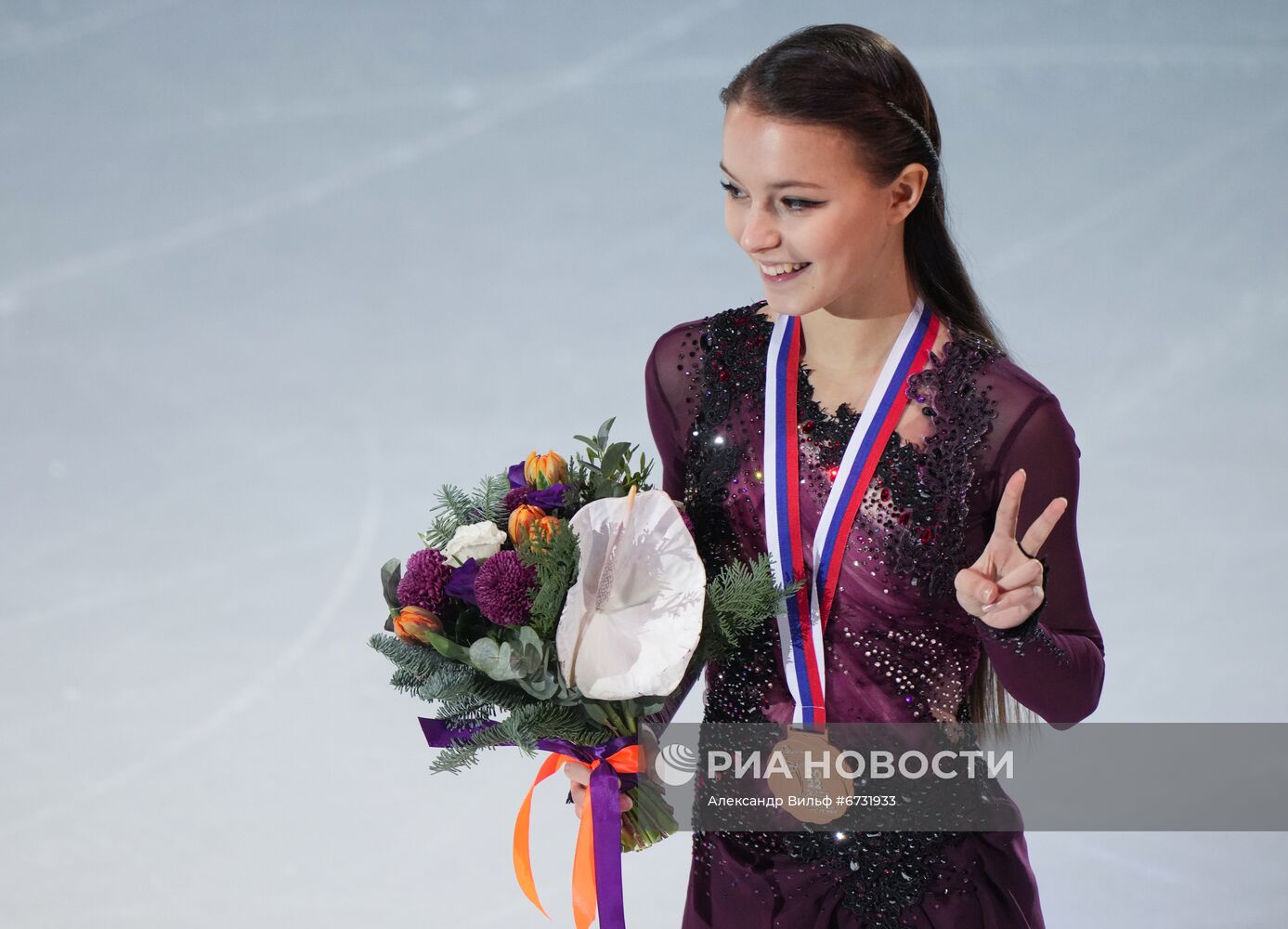 Фигурное катание. Чемпионат России. Церемония награждения