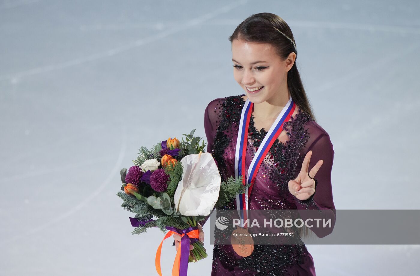 Фигурное катание. Чемпионат России. Церемония награждения