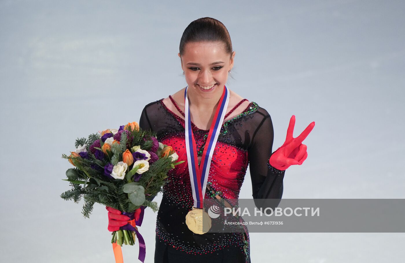 Фигурное катание. Чемпионат России. Церемония награждения