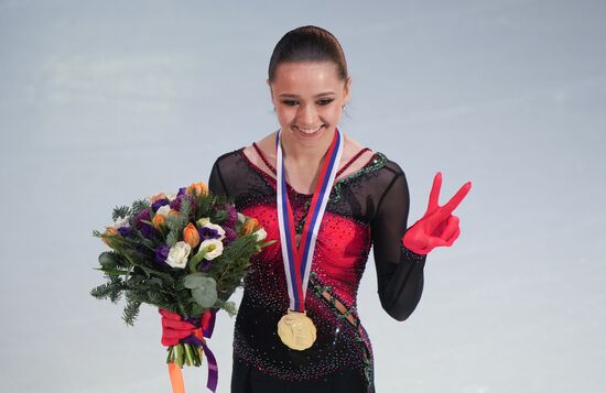 Фигурное катание. Чемпионат России. Церемония награждения