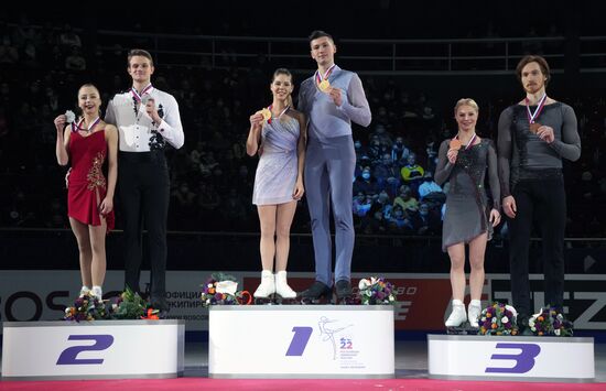 Фигурное катание. Чемпионат России. Церемония награждения