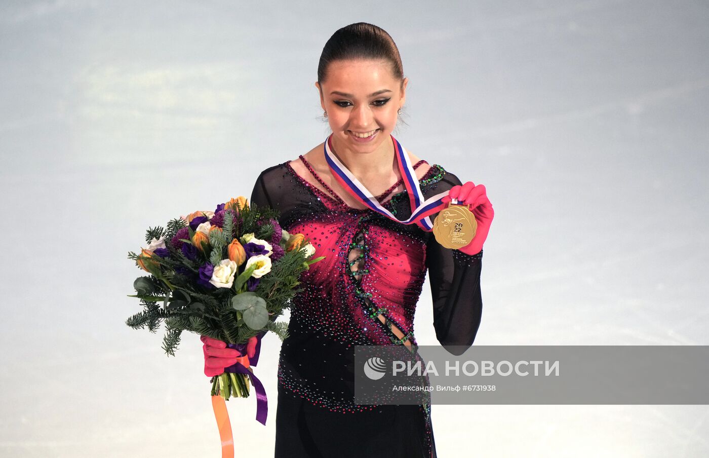 Фигурное катание. Чемпионат России. Церемония награждения