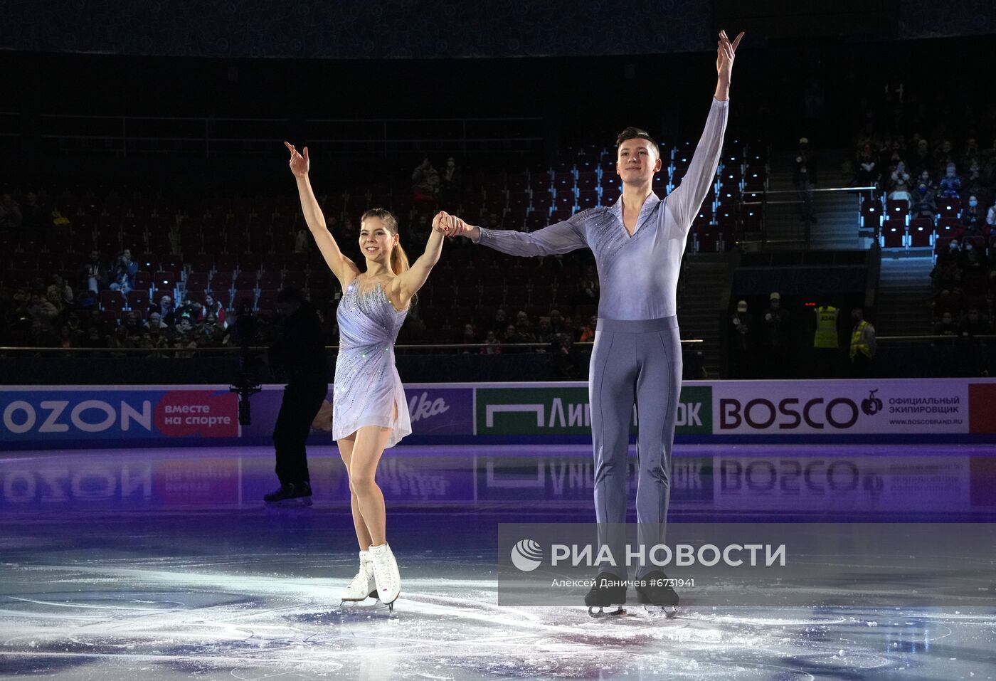 Фигурное катание. Чемпионат России. Церемония награждения