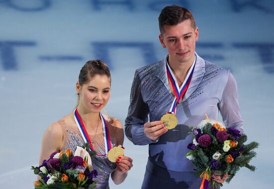 Фигурное катание. Чемпионат России. Церемония награждения