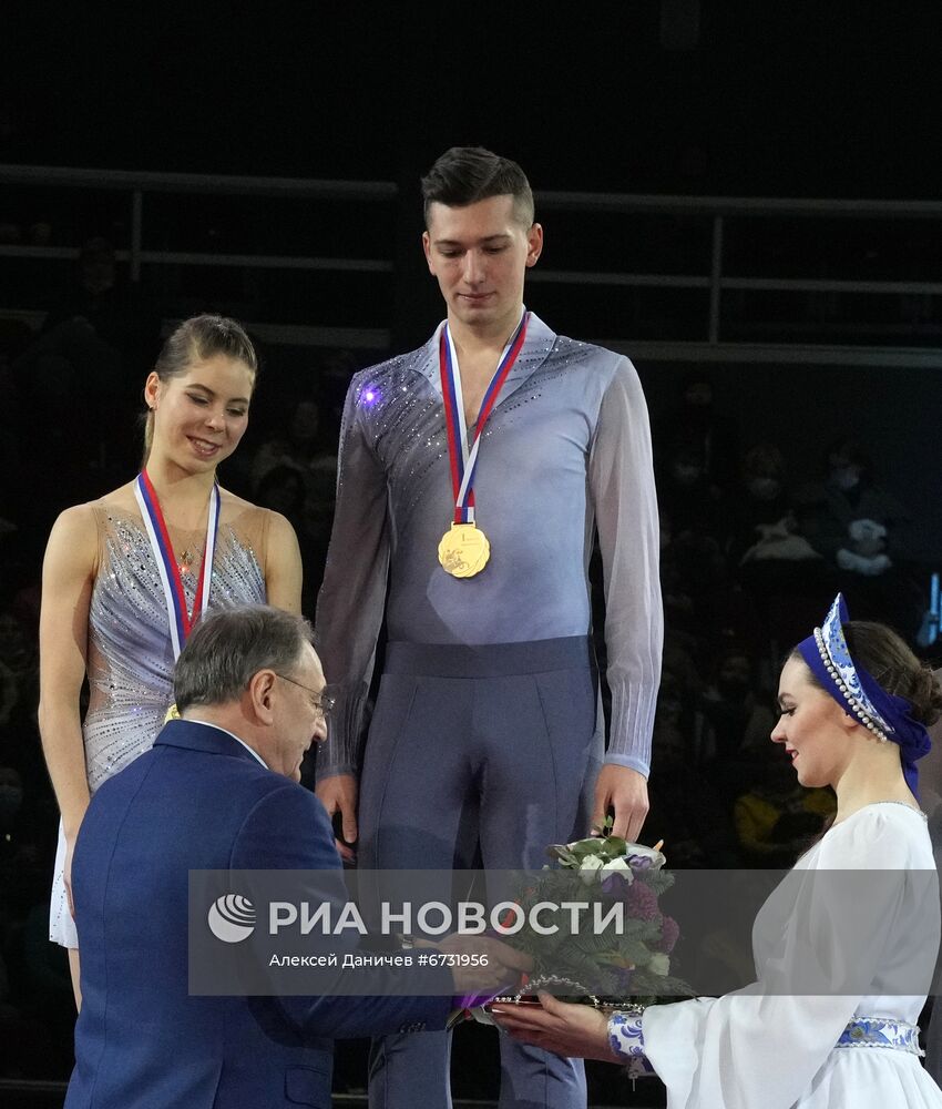 Фигурное катание. Чемпионат России. Церемония награждения