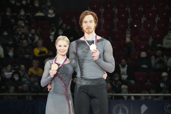 Фигурное катание. Чемпионат России. Церемония награждения