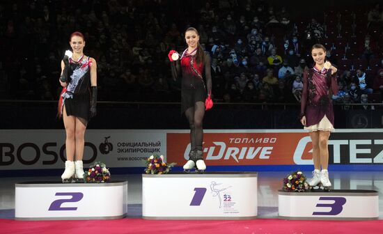 Фигурное катание. Чемпионат России. Церемония награждения