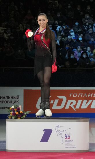 Фигурное катание. Чемпионат России. Церемония награждения