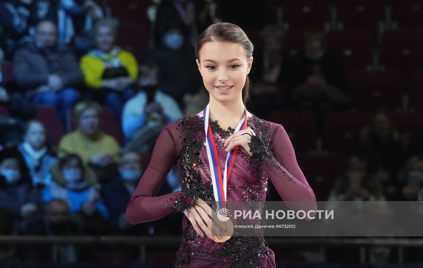 Фигурное катание. Чемпионат России. Церемония награждения