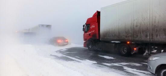 Ситуация на трассе М-5