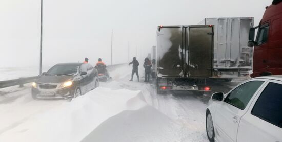 Ситуация на трассе М-5