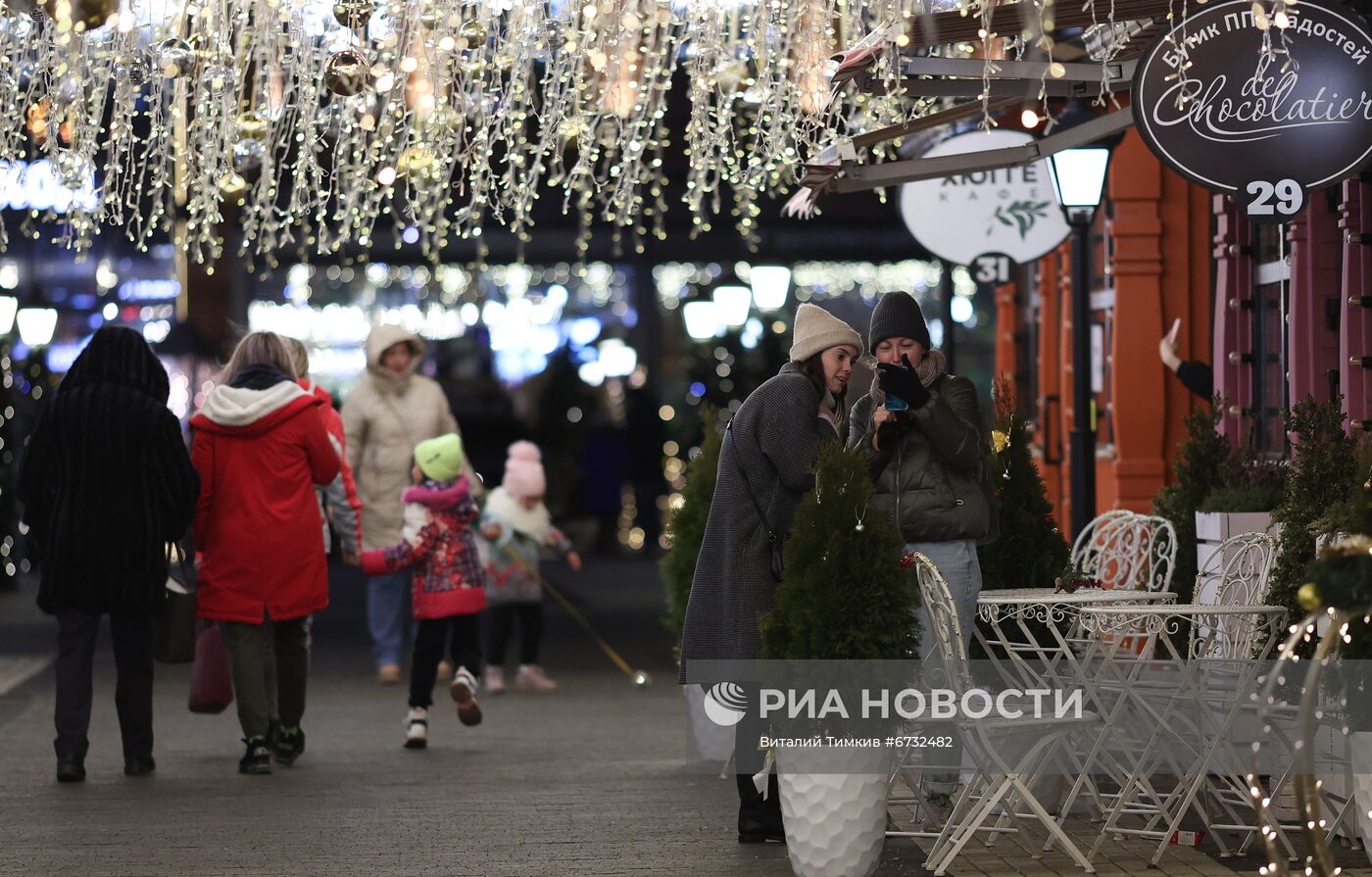 Предновогодняя торговля в регионах России