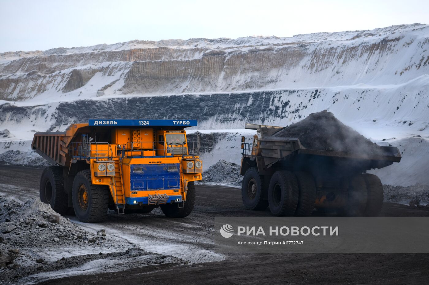 Разрез "Виноградовский" в Кемеровской области