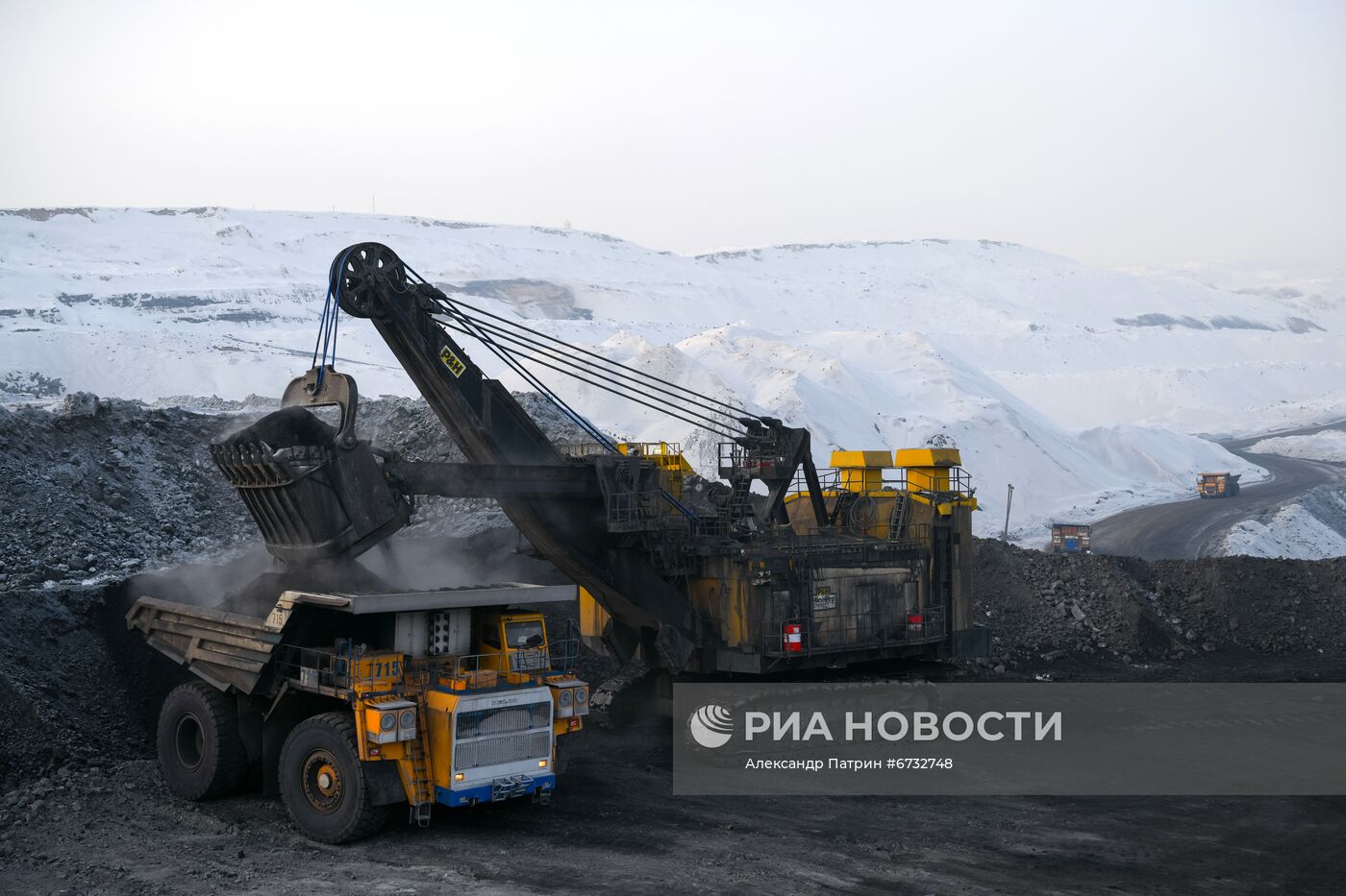 Разрез "Виноградовский" в Кемеровской области