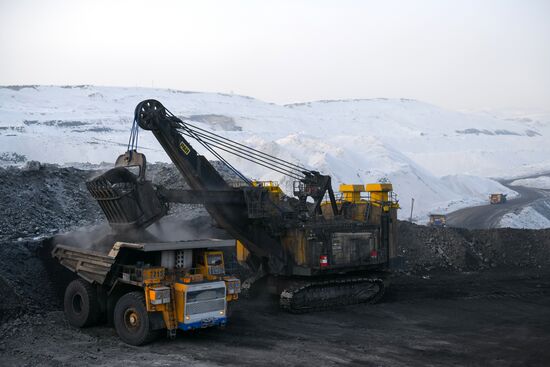 Разрез "Виноградовский" в Кемеровской области