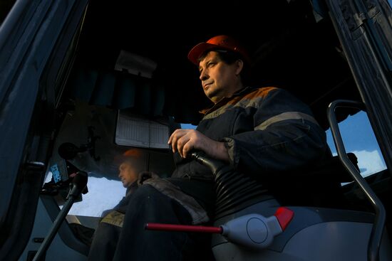 Разрез "Виноградовский" в Кемеровской области