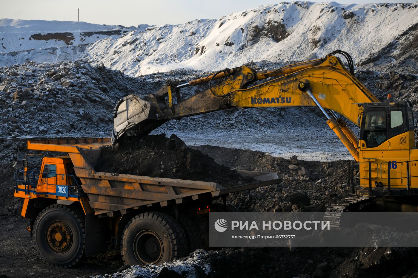 Разрез "Виноградовский" в Кемеровской области