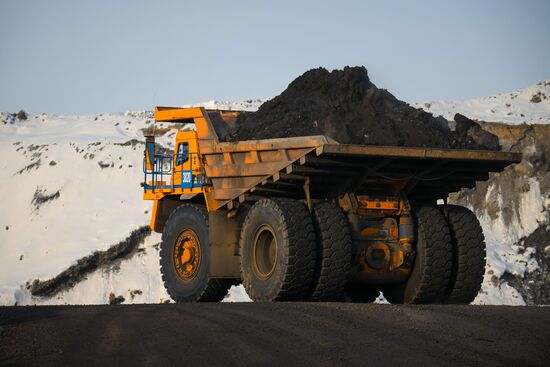 Разрез "Виноградовский" в Кемеровской области