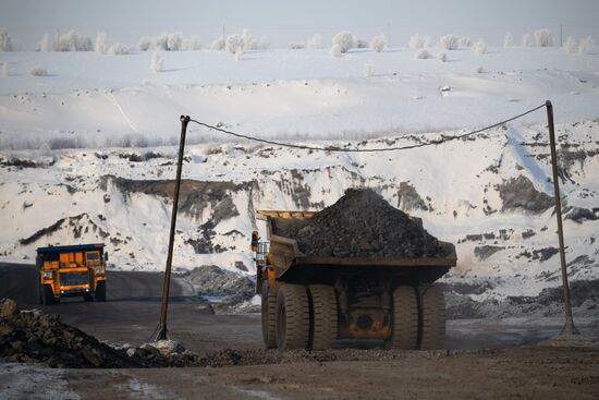 Разрез "Виноградовский" в Кемеровской области