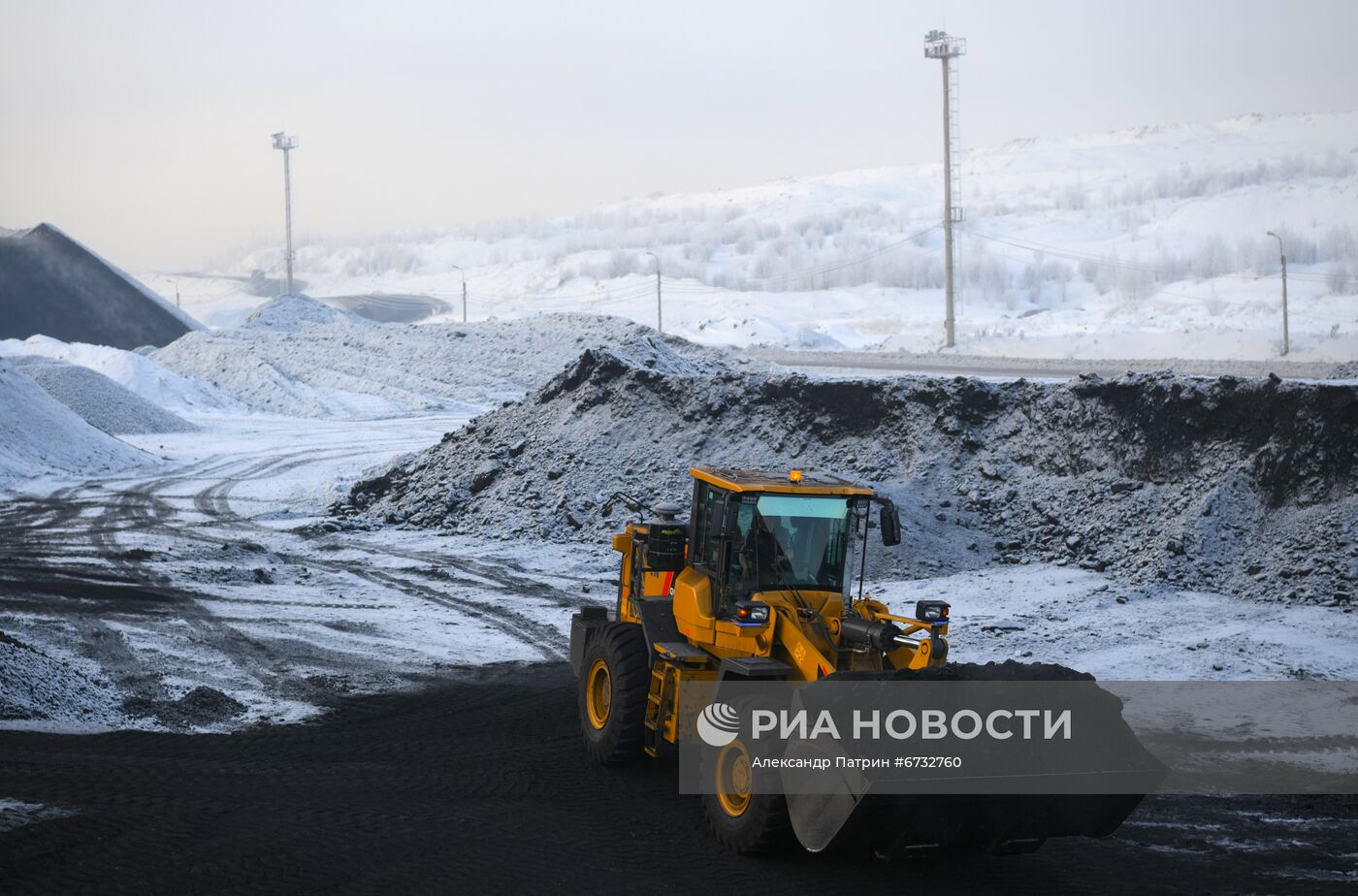 Разрез "Виноградовский" в Кемеровской области