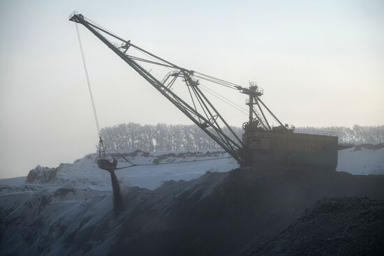 Разрез "Виноградовский" в Кемеровской области