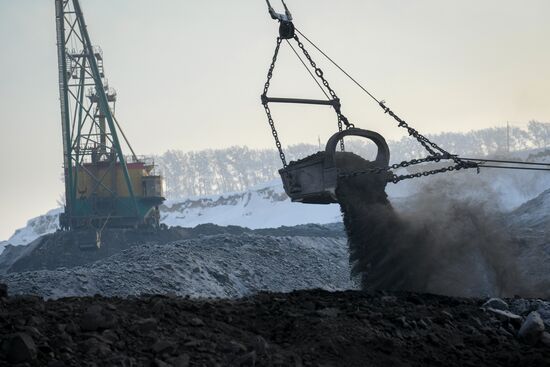 Разрез "Виноградовский" в Кемеровской области