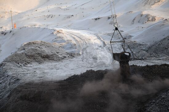 Разрез "Виноградовский" в Кемеровской области