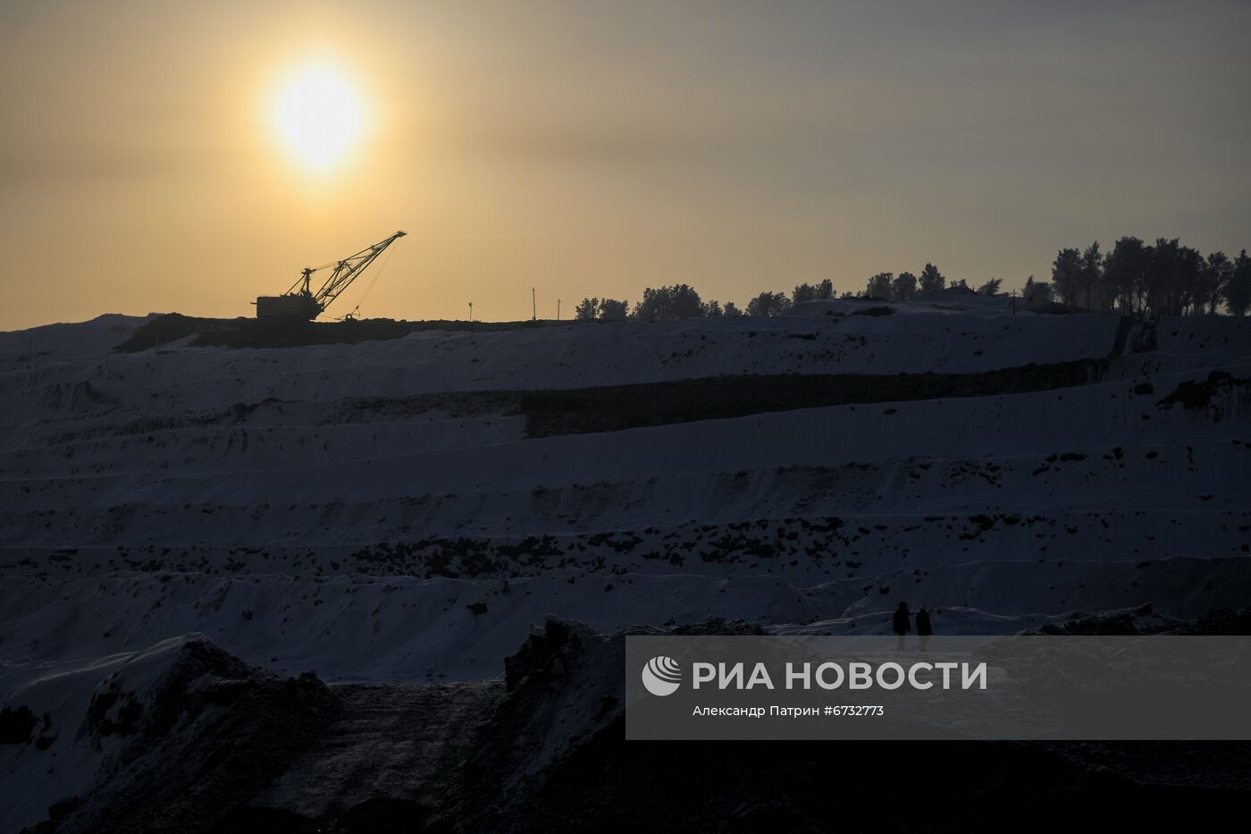 Разрез "Виноградовский" в Кемеровской области