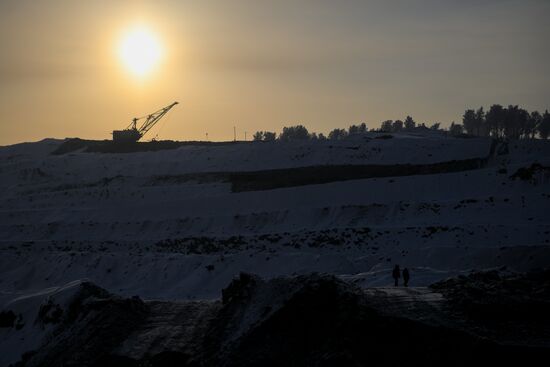 Разрез "Виноградовский" в Кемеровской области