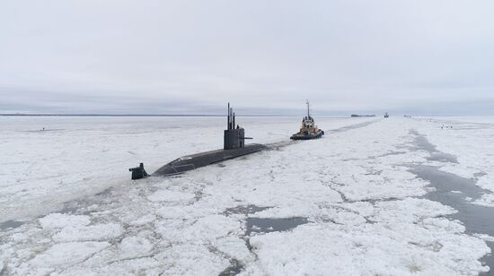 Завершение первого этапа заводских ходовых испытаний подводной лодки "Кронштадт"