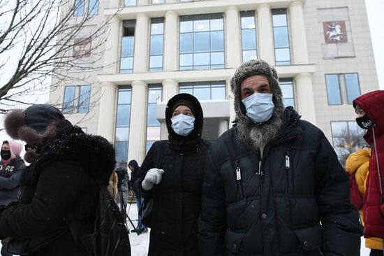 Рассмотрение иска о ликвидации правозащитного центра "Мемориал" (признан в РФ иноагентом)