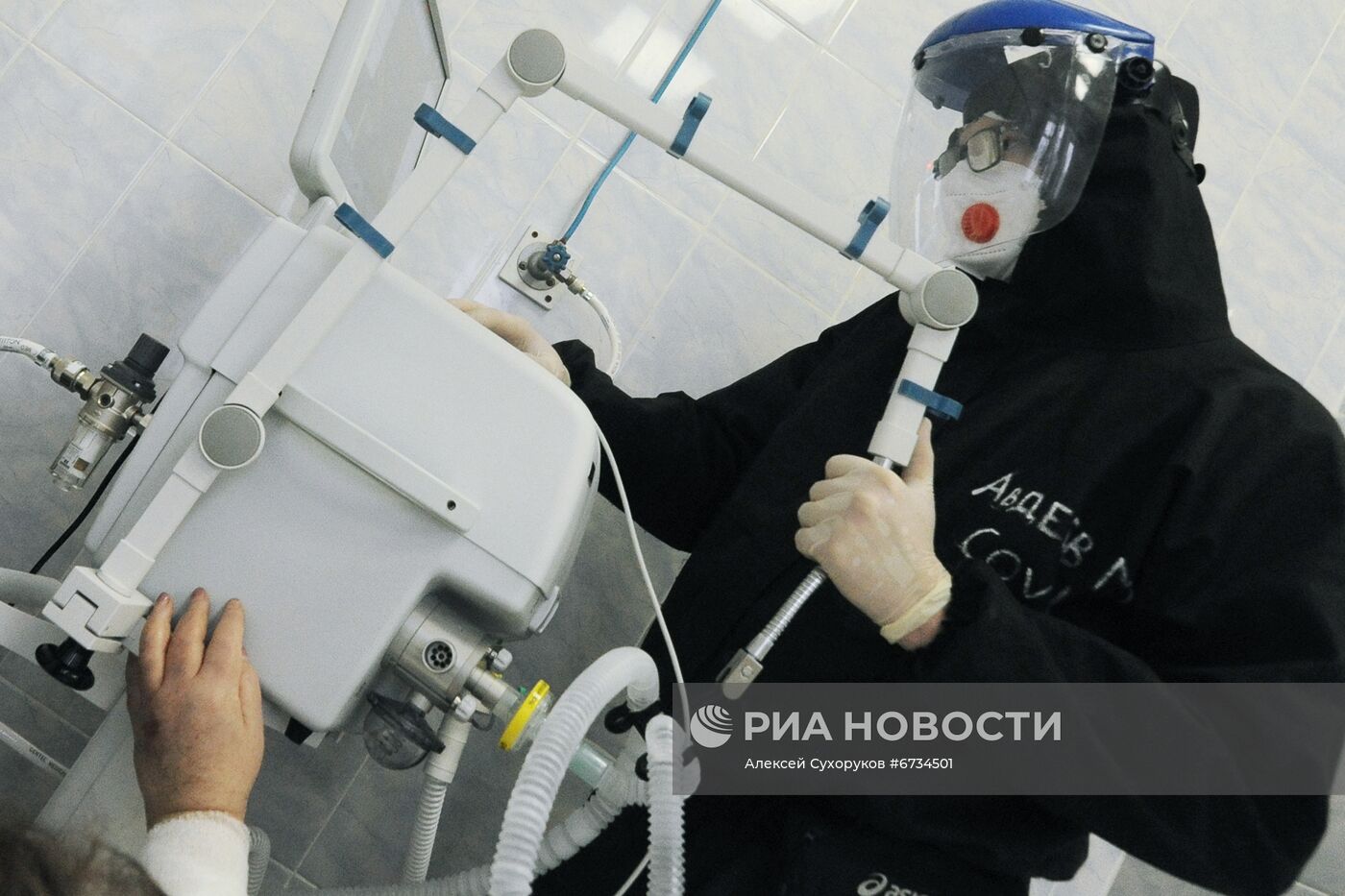 Лечение пациентов с Covid-19 в больнице №2 Тамбова