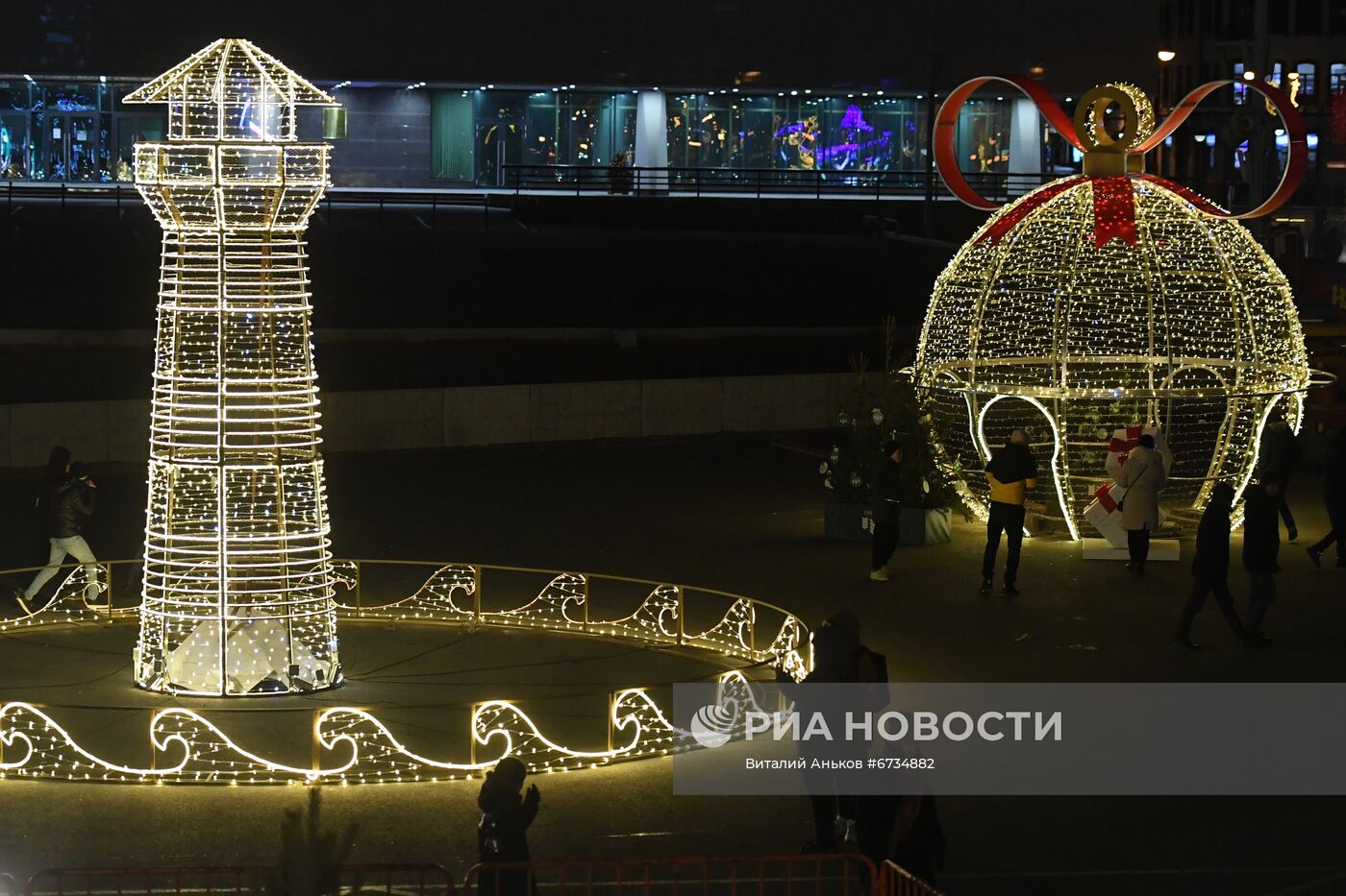 Празднование Нового года в регионах России