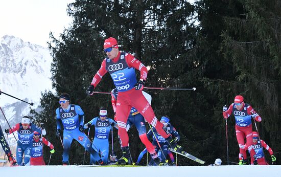 Лыжные гонки. Тур де Ски. Мужчины. Масс-старт