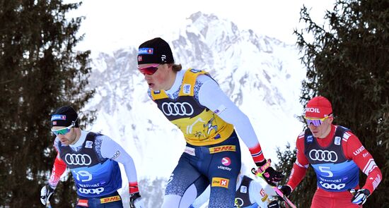 Лыжные гонки. Тур де Ски. Мужчины. Масс-старт