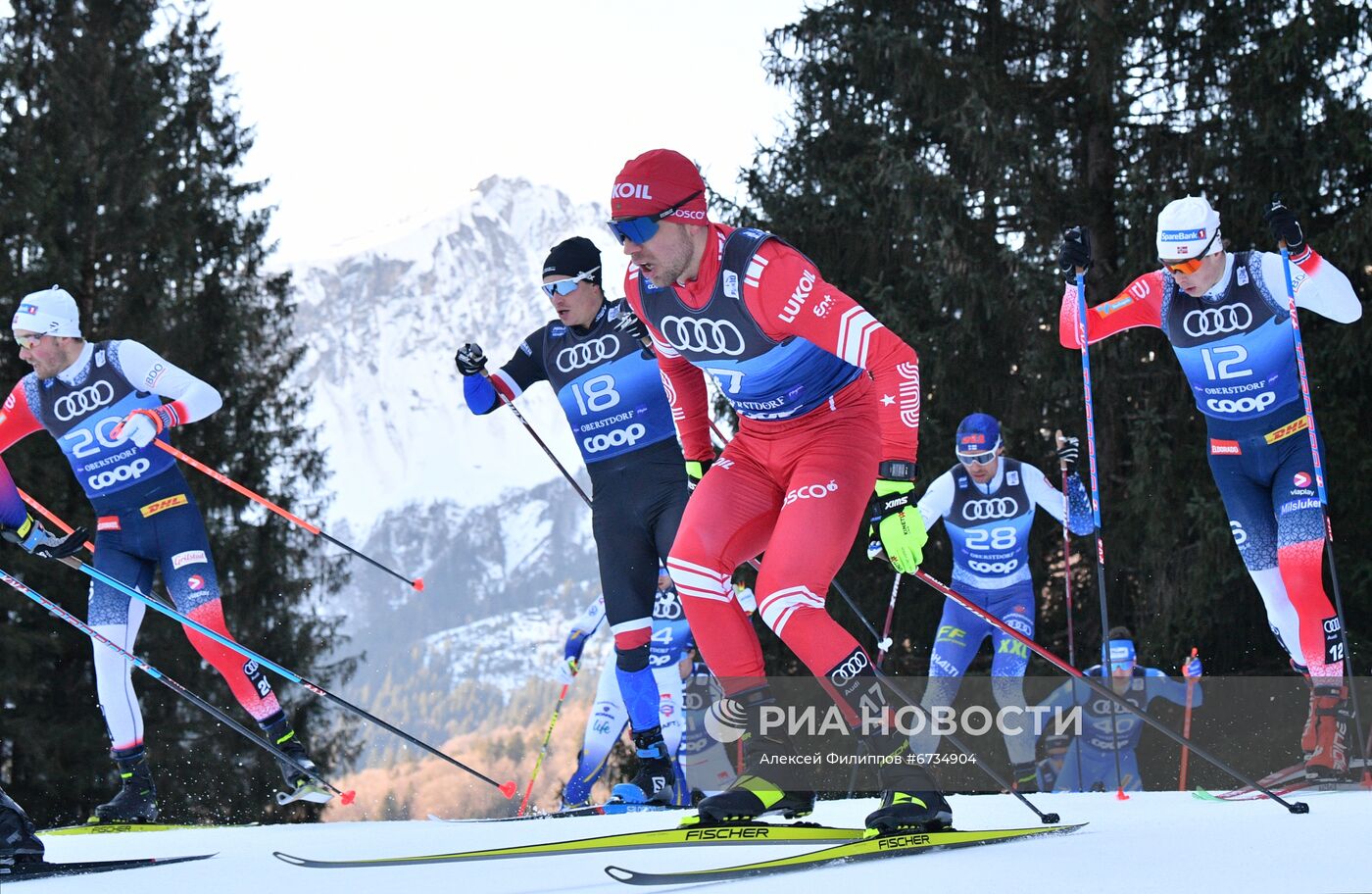 Лыжные гонки. Тур де Ски. Мужчины. Масс-старт