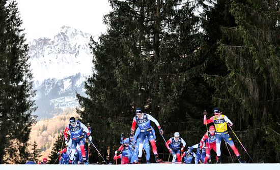 Лыжные гонки. Тур де Ски. Мужчины. Масс-старт