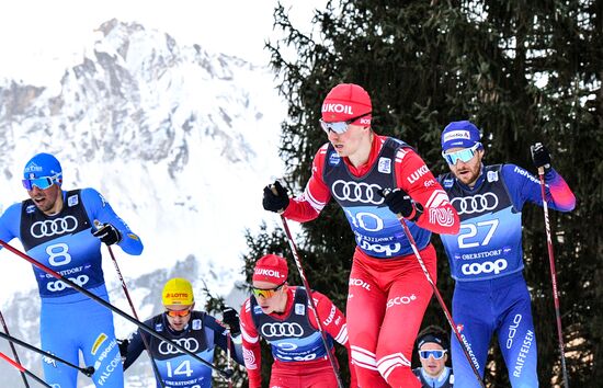 Лыжные гонки. Тур де Ски. Мужчины. Масс-старт