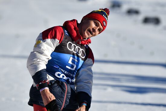 Лыжные гонки. Тур де Ски. Мужчины. Масс-старт