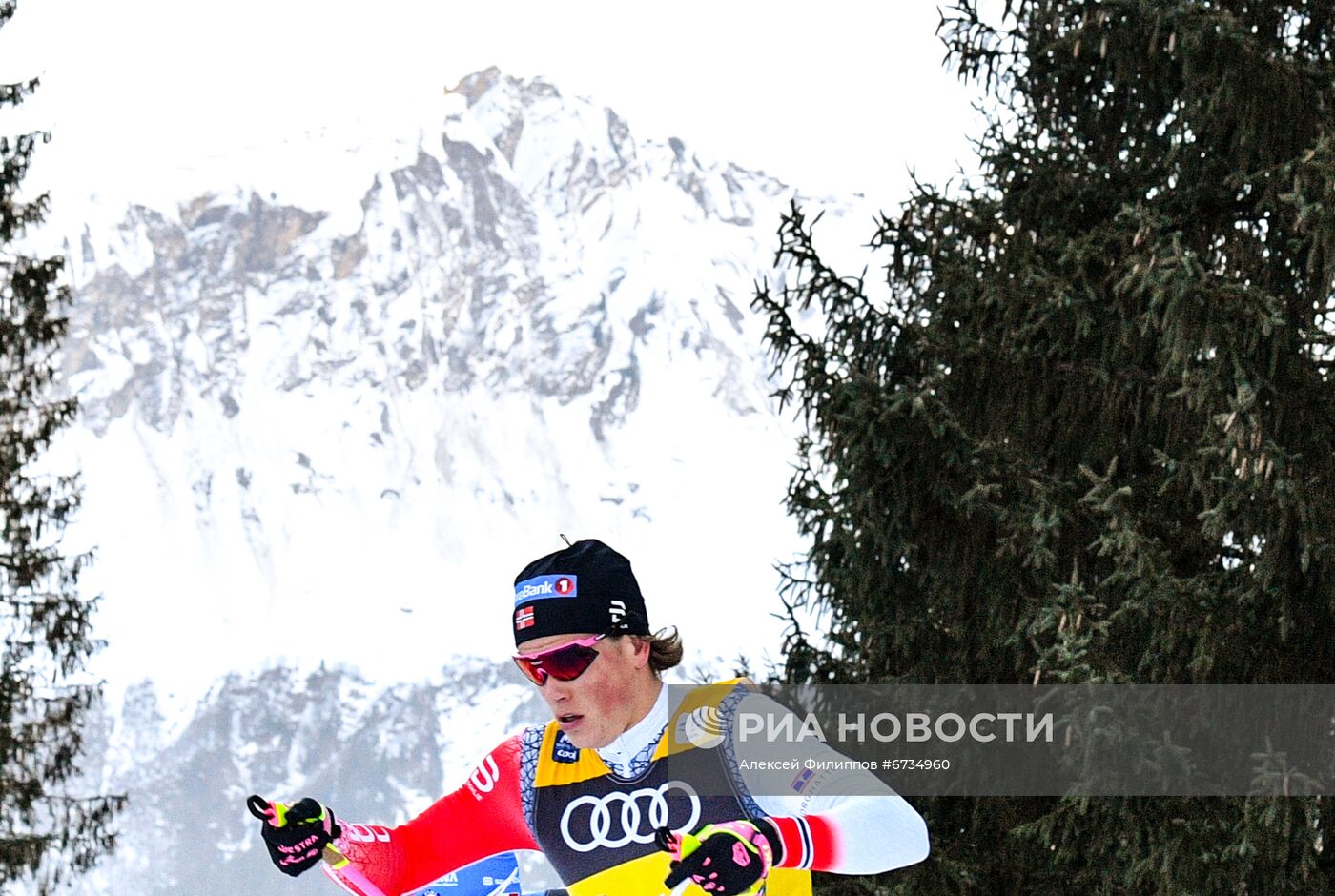 Лыжные гонки. Тур де Ски. Мужчины. Масс-старт