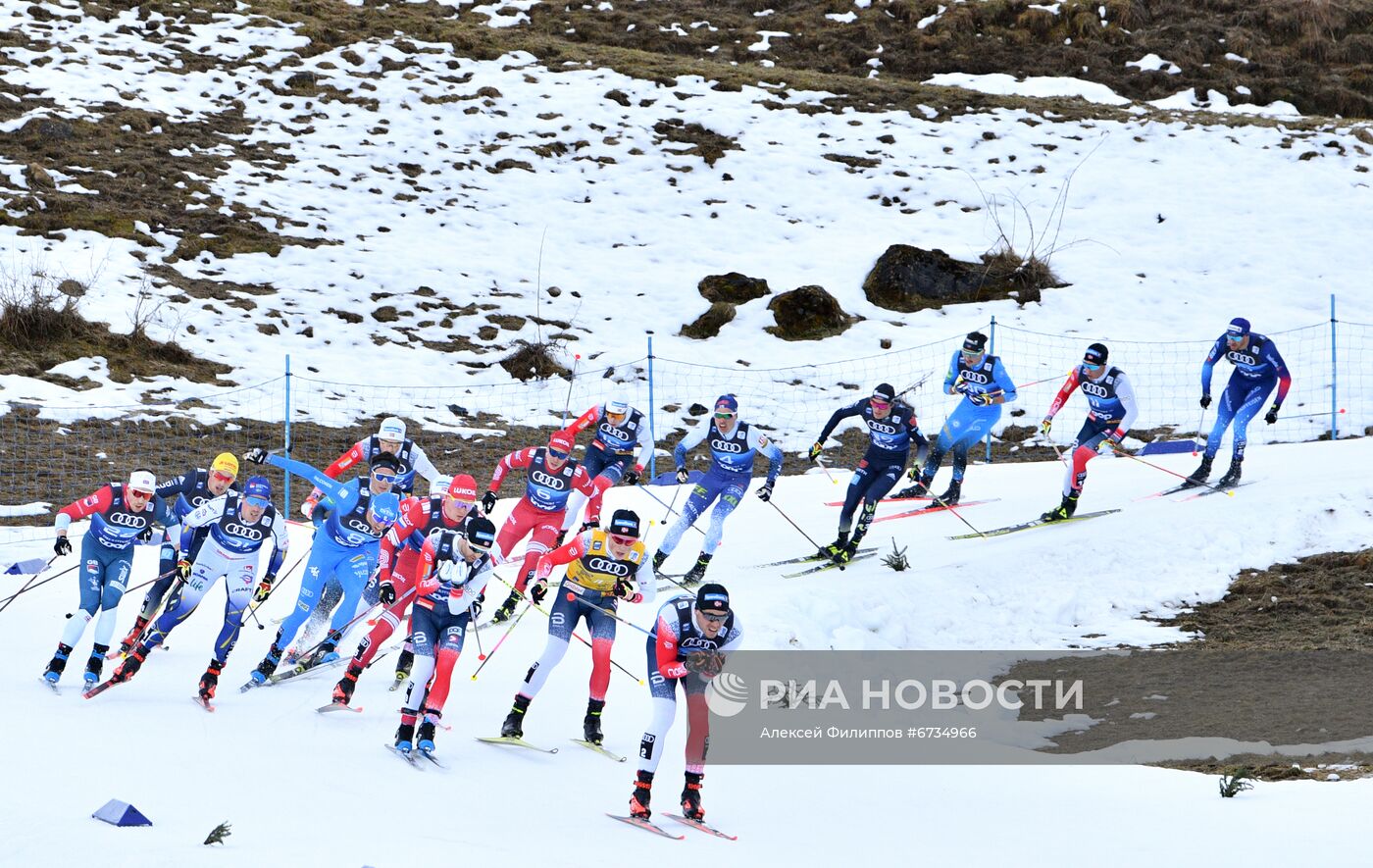 Лыжные гонки. Тур де Ски. Мужчины. Масс-старт
