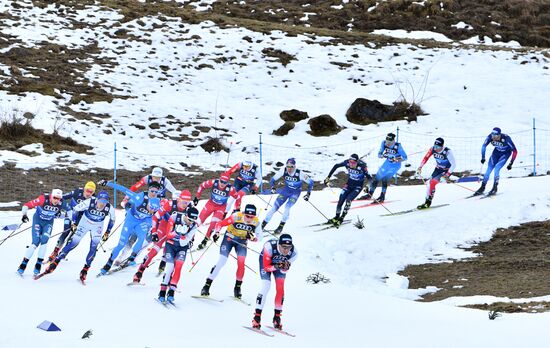 Лыжные гонки. Тур де Ски. Мужчины. Масс-старт