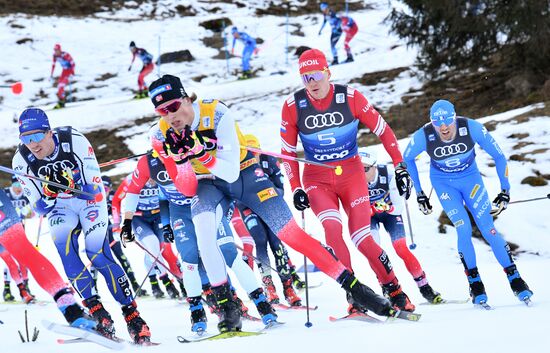 Лыжные гонки. Тур де Ски. Мужчины. Масс-старт