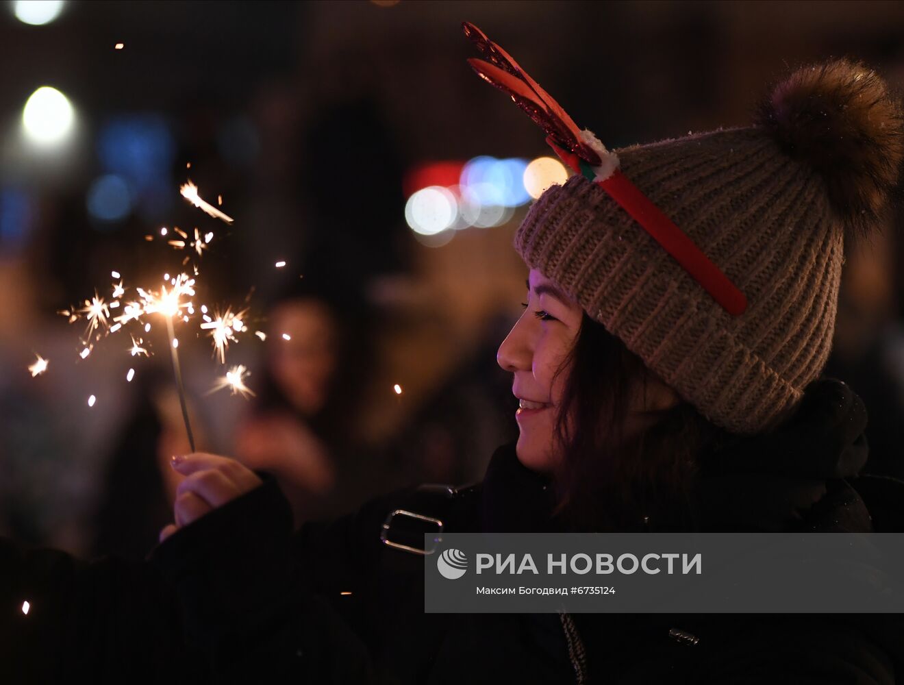 Празднование Нового года в регионах России