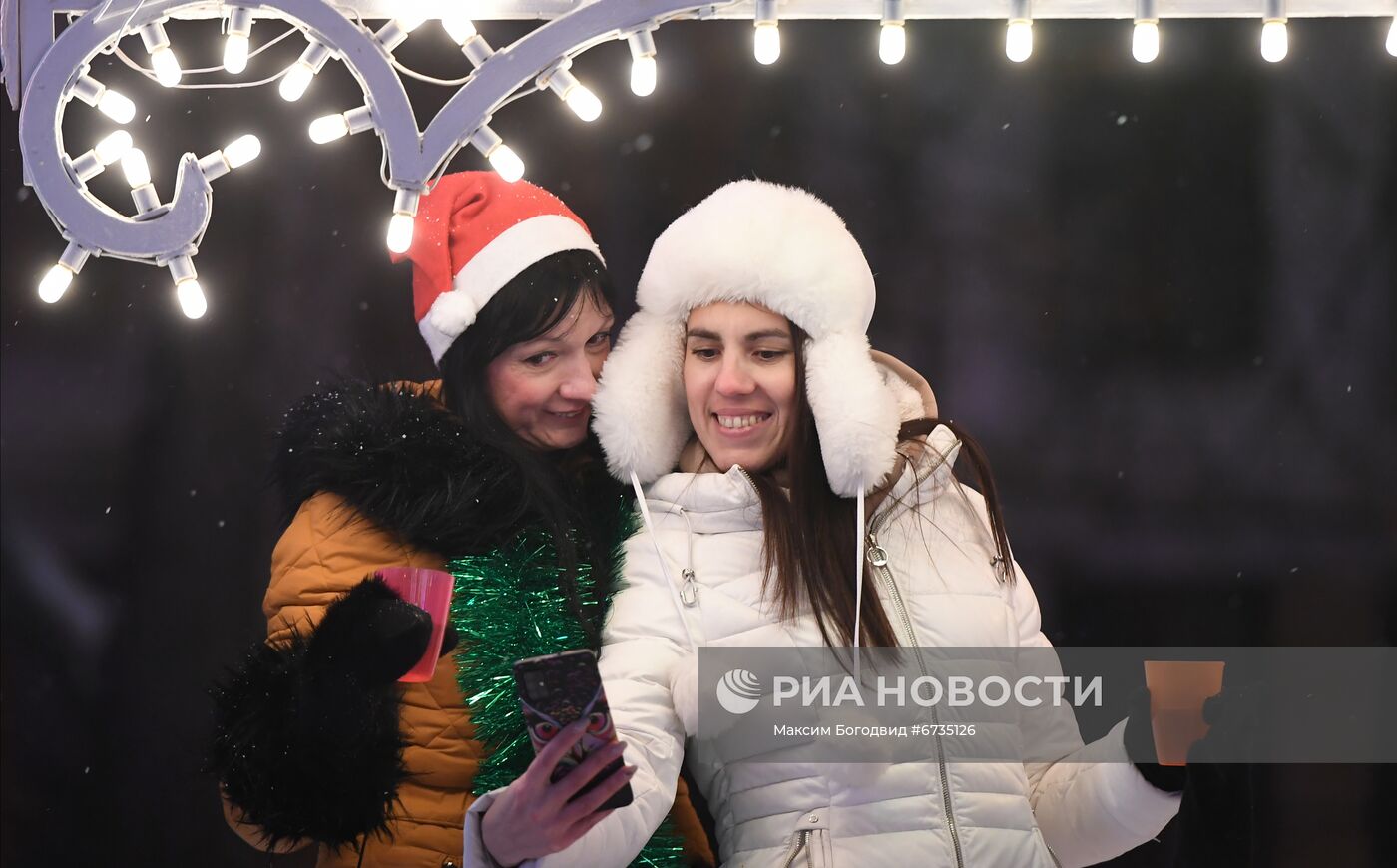 Празднование Нового года в регионах России