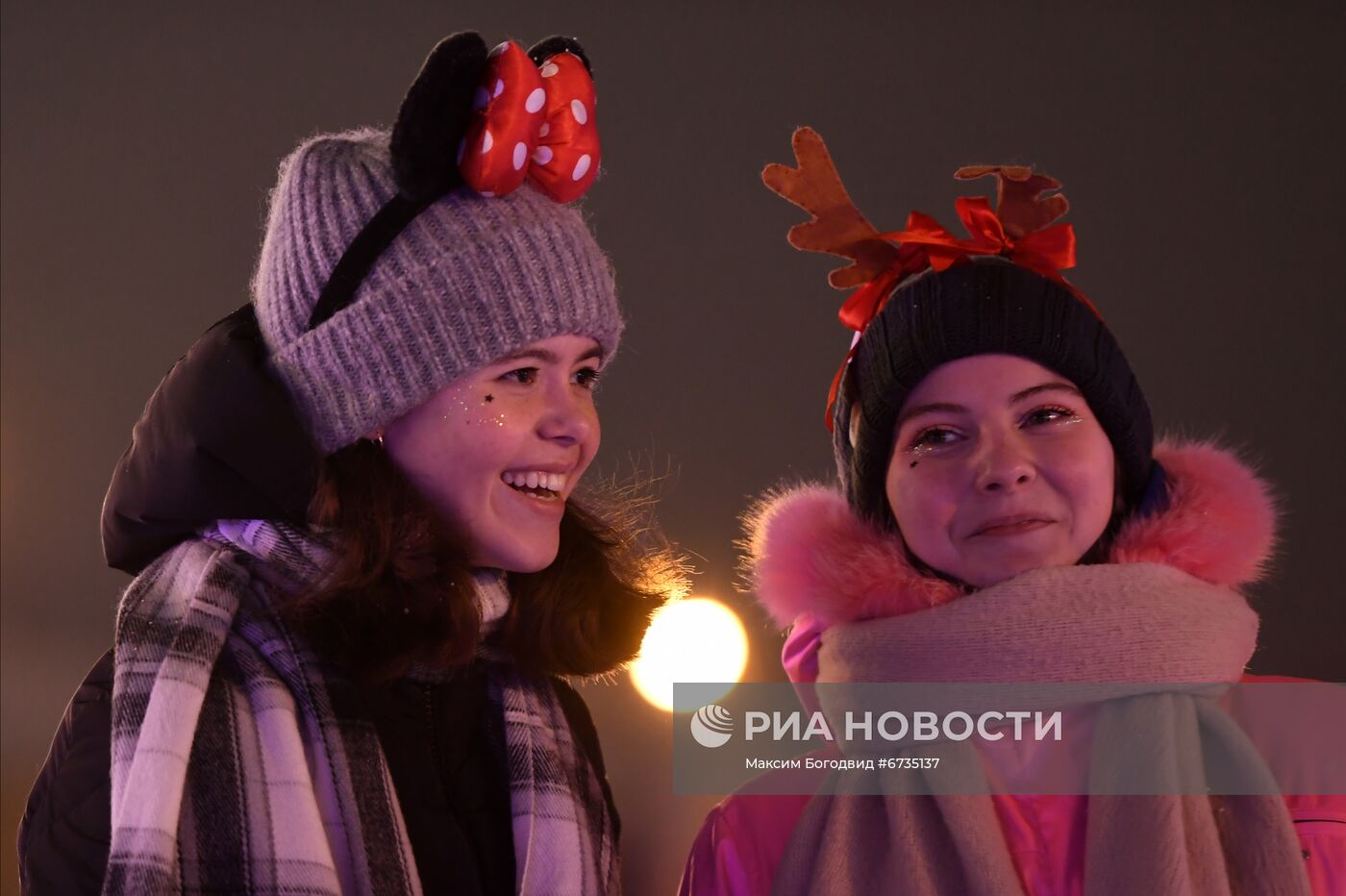 Празднование Нового года в регионах России