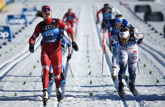 Лыжные гонки. Тур де Ски. Женщины. Спринт