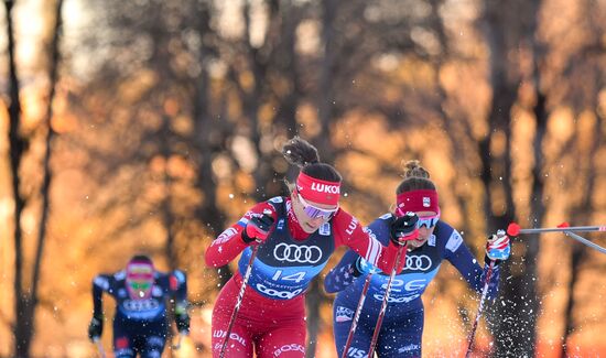 Лыжные гонки. Тур де Ски. Женщины. Спринт