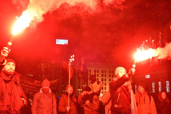 Марш националистов в Киеве